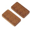 Fidget Slider Green Sandalwood Water Ripples Designed Magnetic Push Slider