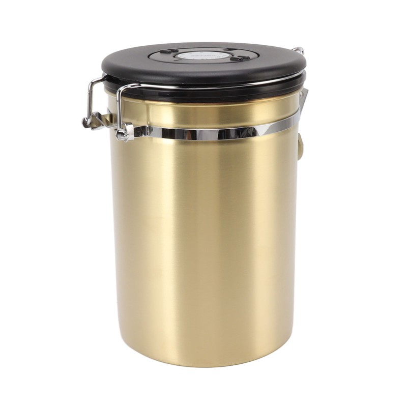 Sealed Sealed Coffee Canister 304 Stainless Steel Coffee Storage Tank