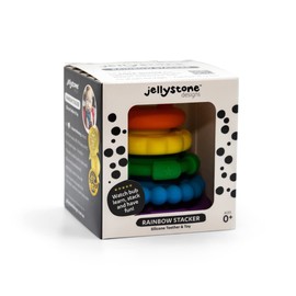 Jellystone Designs Rainbow Stacker & Teether. Rainbow