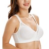 Lemorosy Women's Comfort Strong-Hold, Front Closure, Back Support, Unpadded, No