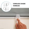 HIAKDOFT 2PCS Hook Handle Cordless Blind Pull Grips Cordless Roller
