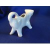 GIBSON WHITE CERAMIC COW SHAPE DAIRY CREAMER