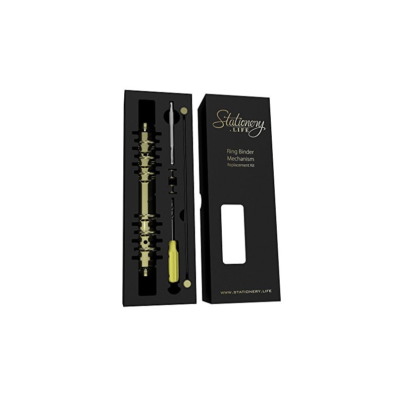 Stationery.Life Ring Binder Mechanism Replacement Kit for Personal Organizers Planners