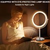VESAUR 1X15X HD Lighted Makeup Mirror, 9" Large 5000mAh Rechargeable