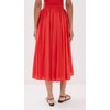LE BOP Women's Esme Skirt, Poppy Red, S