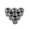 Walfront 6 unids ER32 Spring Collet Set para CNC Workholding