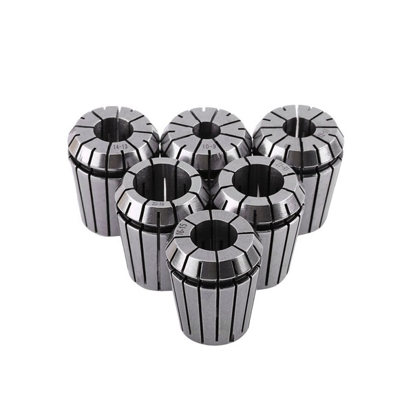 Walfront 6 unids ER32 Spring Collet Set para CNC Workholding