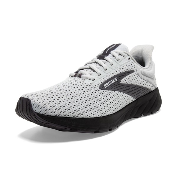 Brooks Men’s Anthem 6 Neutral Running Shoe - Grey/Blackened Pearl/Grey