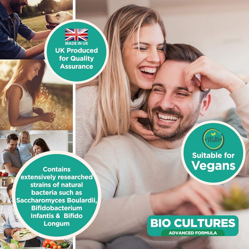 Natures Zest - 50 Billion CFU Probiotics with Prebiotics -