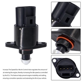 HiSport 2H1095 Fuel Injection Idle Air Control Valve Compatible with Dodge Dakota 2000 2001 2002,Durango 2000 2001 2002,Ram 1500 Pickup 2002-2003;Jeep Grand Cherokee 1999 2000-2004,Liberty 2002-2003