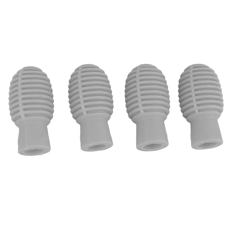 4Pcs Drumstick Silent Tip Silicone Drum Stick Dampener Mallet Mute