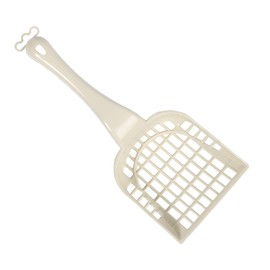 EBI Zen Series Cat Litter Tray Scoop, 26 x 10.5 x 4 cm, Colour: White, Hygienic, Coarse Filter Structure, Plastic, Durable, Easy to Clean