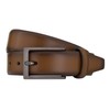 LLOYD Men's Belts Leather Belt Cognac 7809, Colour: Brown, Length: