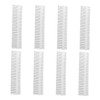 Operitacx Set of 8 Plastic Drawer Dividers DIY Organizer for