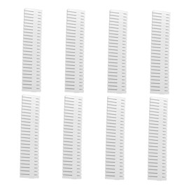 Operitacx Set of 8 Plastic Drawer Dividers DIY Organizer for Easy Household Storage