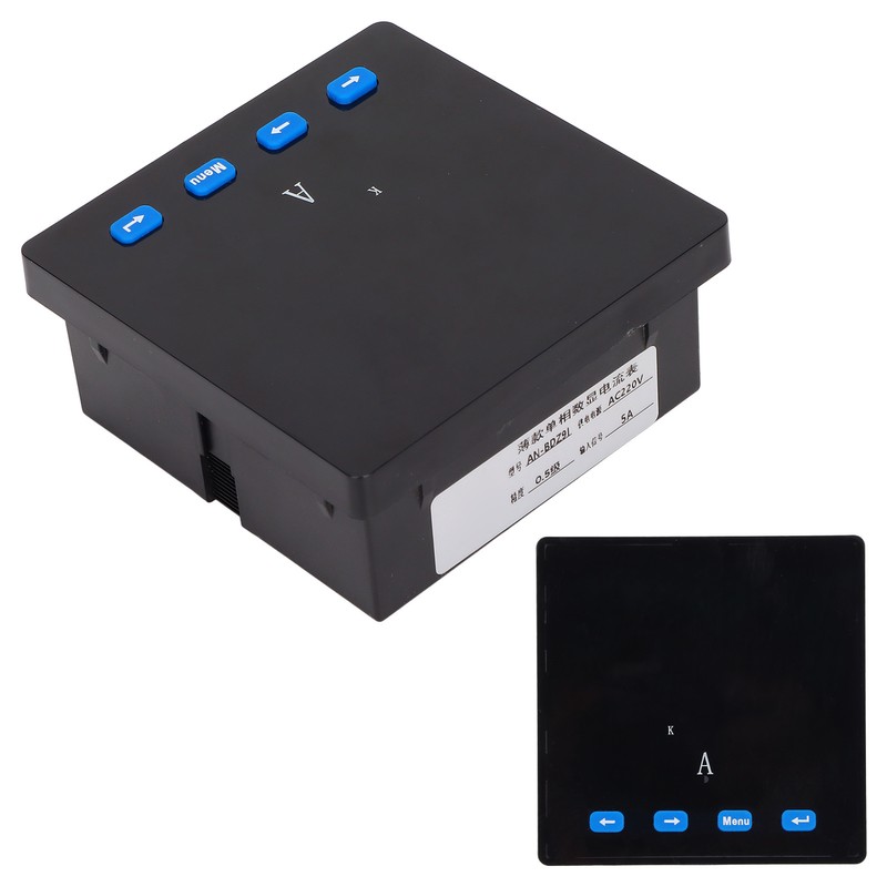 AC Display Meter AC220V 30.00‑99.99Hz High Accuracy Digital Ammeter with