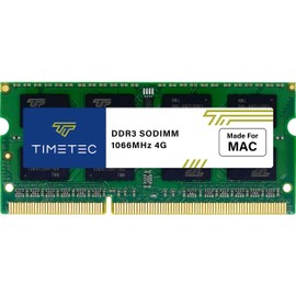 Timetec Hynix IC 4GB DDR3 PC3-8500 1066MHz Memory Upgrade for iMac 20-inch / 21.5 inch/ 24 inch / 27 inch, MacBook Pro 13-inch/ 15-inch/ 17-inch, Mac Mini 2009/2010 (4GB)