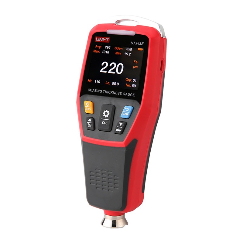UNI-T UT343E Intelligent Digital Display Coating Thickness Gauge Paint Thickness