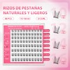 GORGEOUS OLIVIA Set de Pinzas Para Pestañas Postizas Autoadhesivas,Las Pestañas