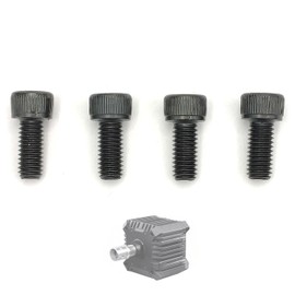 ODO LUCK Replacement Mounting Screw Set for Fanatec CSL DD/Gran Turismo DD/DD Pro Wheelbase, Black Screws Accessory