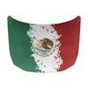 Mumeson Mexican Flag Car Hood Cover Stretch Polyester Protector Elastic