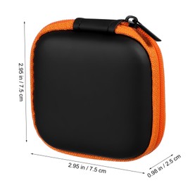 Sosoport Earphone Pouch Headphone Case Cable Bag for Earbuds Storage Case for Headphones Mini