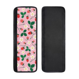 Refrigerator Door Handle Covers, Cute Strawberry Fridge Handle Cover Set of 2 Kitchen Appliance Handle Covers Protector for Fridge Microwave Stove Oven Dishwasher