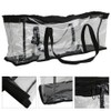 Transparent Large Capacity Portable Carrying Bag Storage Organizer for CD