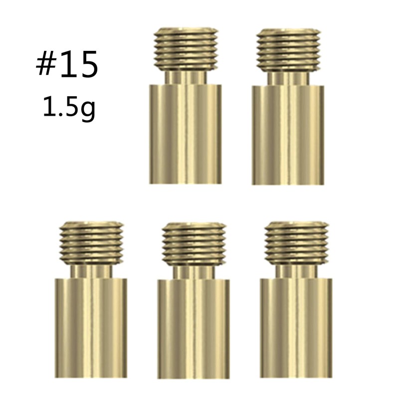 vsilay 5 Pcs 2BA thread Dart Weight Add Accentuators Tool