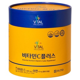 Vital Program Vitamin C Plus 1000mg, 120 servings, 1 pack / 바이탈프로그램 비타민C 플러스 1000mg, 120회분, 1개