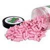 ROLLYOUROWNPAPERS Pink Pre-Rolled Filter Tips, Ø7mm - Bottle of 500