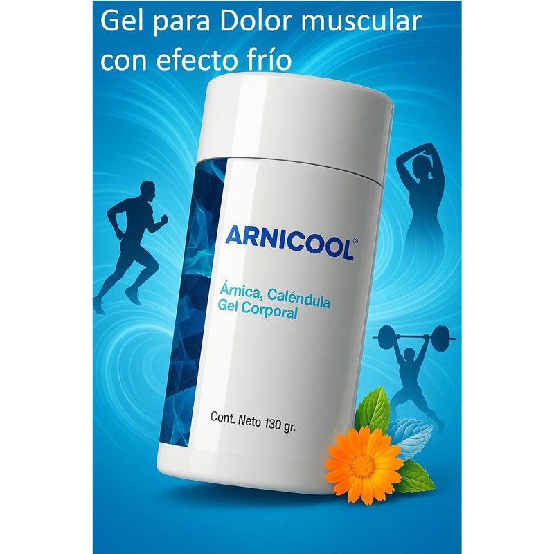 Gel de Árnica con Caléndula y Mentol Efecto Frío para