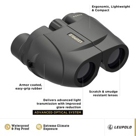 Leupold BX-1 Rogue Binoculars, 10x25mm (59225)