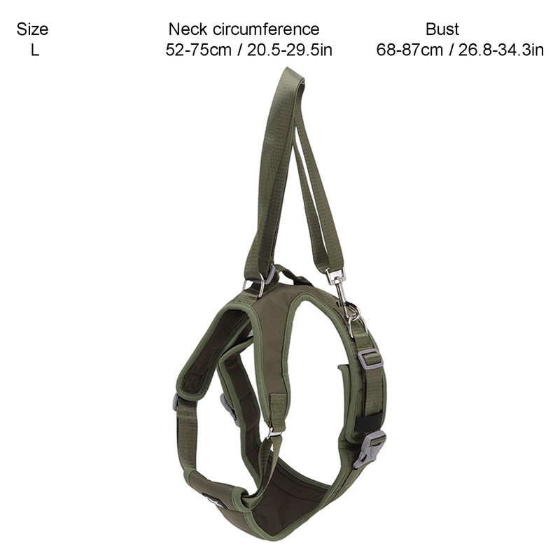 Dog Front Leg Support Sling Portable Breathable Split Auxiliary Chest
