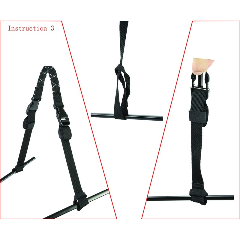 WILD HEART Quick install and remove straps 4+2 heavy duty