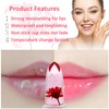 2 Pack Crystal Flower Jelly Lipstick,Magic Color Changing Lipstick,PH Clear