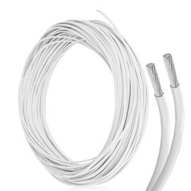 35265B Garage Door Sensor Wire Replacement for Liftmaster Genie Chamberlain Craftsman 2 Conductor Bell Wire for Door Opener, 24/2 AWG 100ft Garage Door Cable