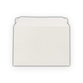 EcoSwift 12.5 x 9.5 Rigid Photo Mailers Stay Flats White Cardboard Self Seal Envelopes 12.5x9.5