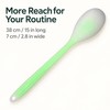 Long Handle Silicone Back Lotion Applicator – 38 cm Flexible