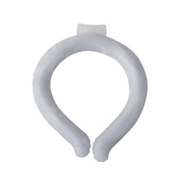 Global Japan PCM Neck Cooler W Icy Neck Round 1.5X Longer Lasting (Ice Grey, M)