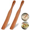 2Pcs Skinny Spurtle for Sourdough Starter, Reaching Bottom of Jars,