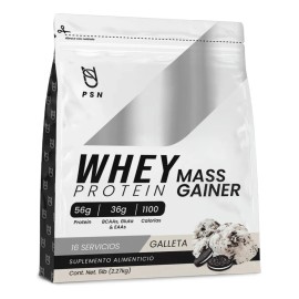Suplemento Polvo Psn Whey Protein Mass Gainer 27kg Galleta