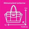 Everything Mary Borsa Organizer per Artigianato, a Pois, per Cucito