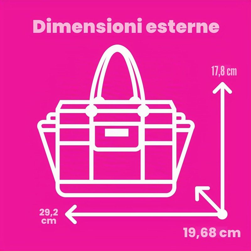 Everything Mary Borsa Organizer per Artigianato, a Pois, per Cucito