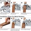 Eyelet Pliers Paper Set with Eyelets Hole Punch 5 mm