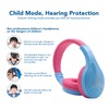 Bluetooth Kids Headphone Stereo Noise Reduction RGB Light Foldable Children