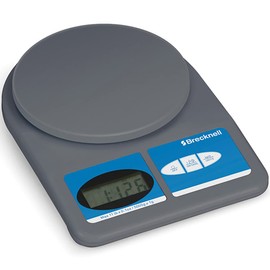 Brecknell 311-11 Electronic Office Scale, 11lb/5000g Capacity, 0.1oz/1g Readability