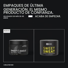 Sports Research Sweet Sweat Gel Tonificador Corporal para Ejercicio 184 g