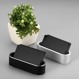 Faletony Metal Business Card Holder, Business Card Stand, Business Card Holder, Card Holder for Office, Desk, Office Supplies (Black, Pack of 1)