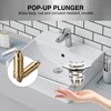 Bettinay 3PCS Pop Up Sink Plug Replacement, Universal Fit Pop